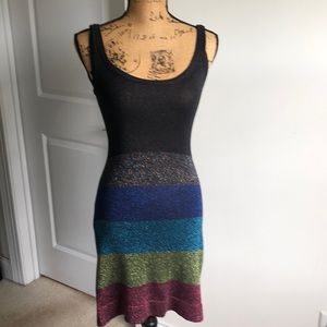 Trina Turk shimmery cocktail dress.